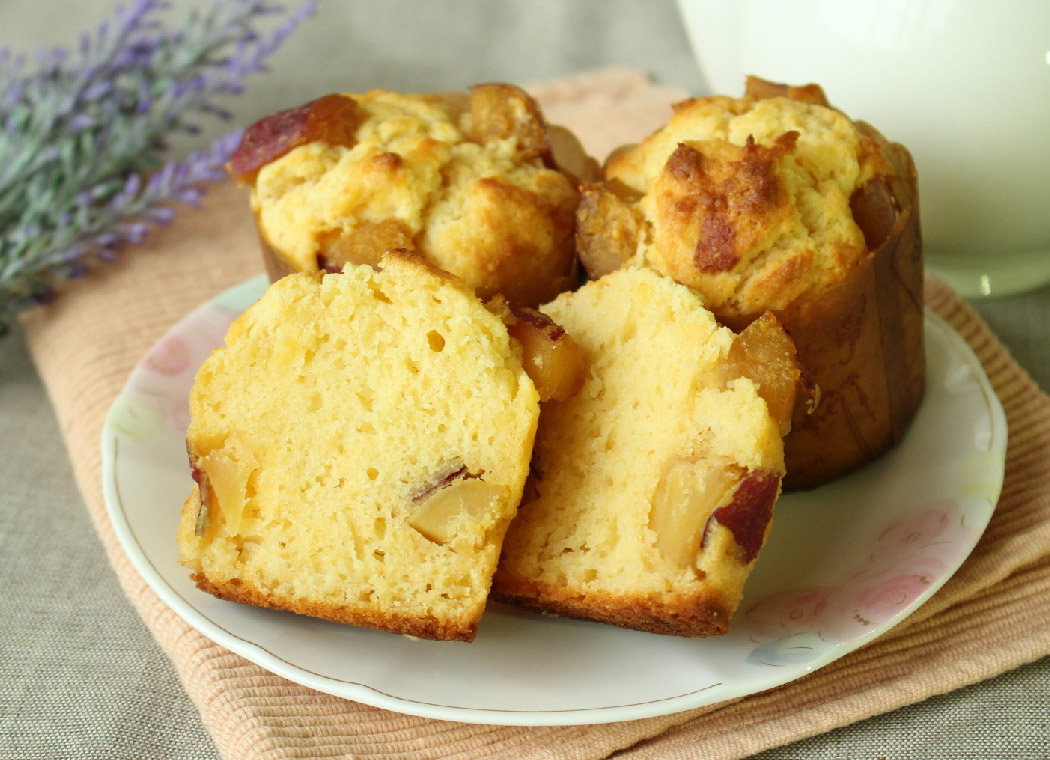 さつまいも入りカップケーキ おすすめアレンジレシピ お豆を中心としたつくだ煮 お惣菜とおせち おいしいかんどうずっといつまでも カネハツ食品株式会社 さつまいも入りカップケーキ おすすめアレンジレシピ お豆を中心としたつくだ煮 お惣菜とおせち おいしいかんどうずっといつまでも カネハツ食品株式会社