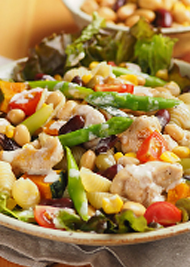 サラダに まめ コーン カネハツの商品情報 お豆を中心としたつくだ煮 お惣菜とおせち おいしいかんどうずっといつまでも カネハツ食品株式会社