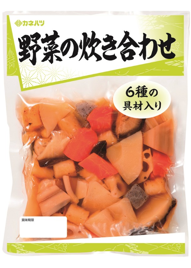 驚きの価格が実現 カネハツ 具だくさん野菜豆 375g 10個セット 定番和惣菜 大容量サイズ お取り寄せグルメ 惣菜 