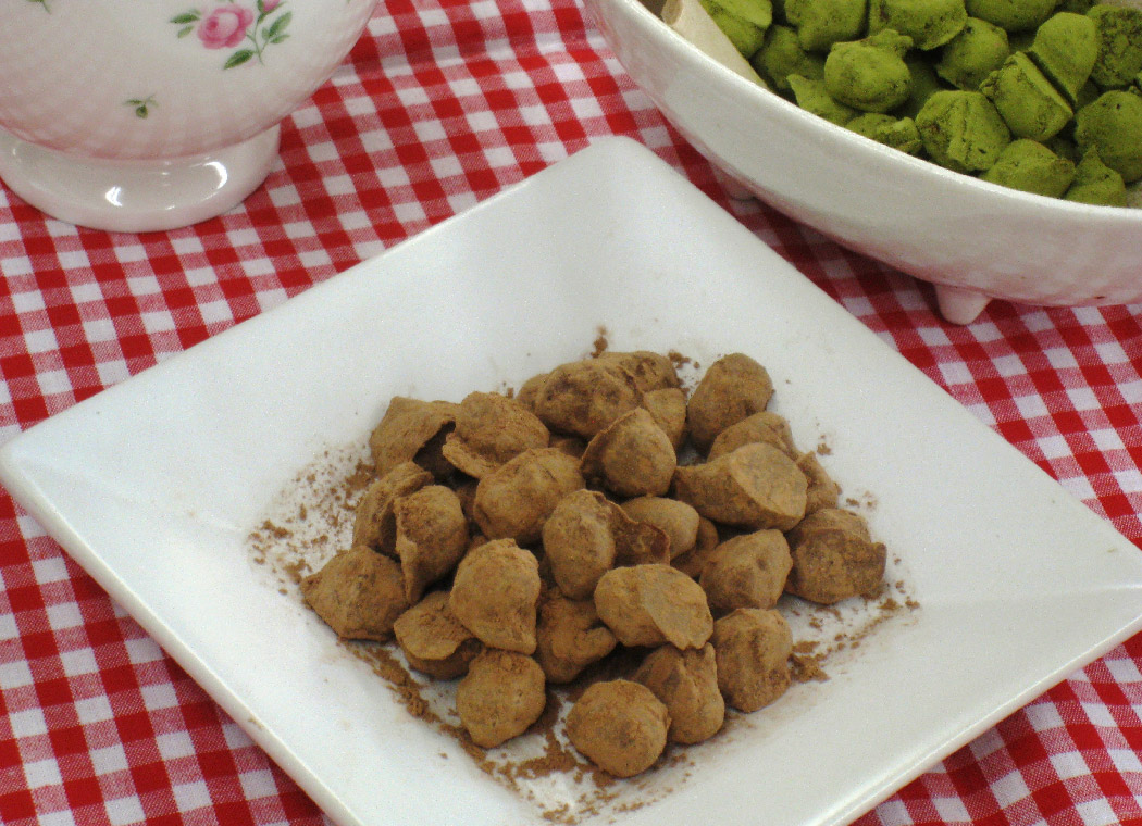 バレンタイン用豆チョコ おすすめアレンジレシピ お豆を中心としたつくだ煮 お惣菜とおせち おいしいかんどうずっといつまでも カネハツ食品株式 会社