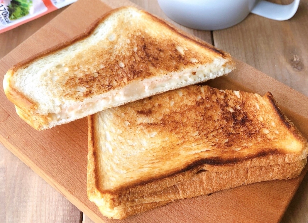 明太ポテトのホットサンド