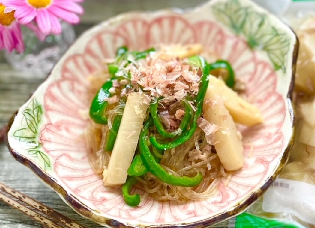 たけのこ土佐煮入り和風麻婆春雨