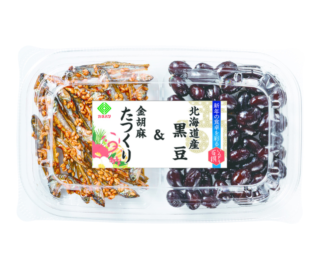 北海道産黒豆＆金胡麻たつくり