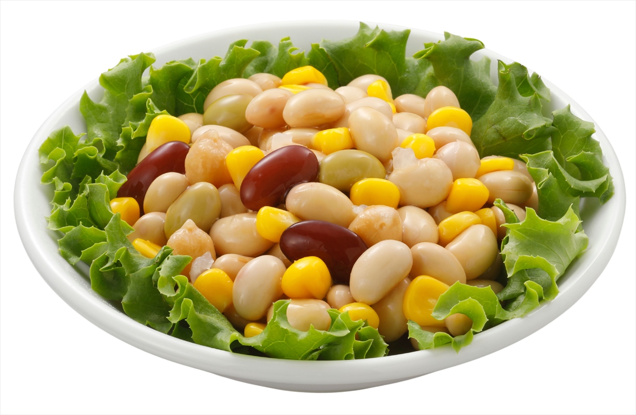 サラダに！まめ＆コーン