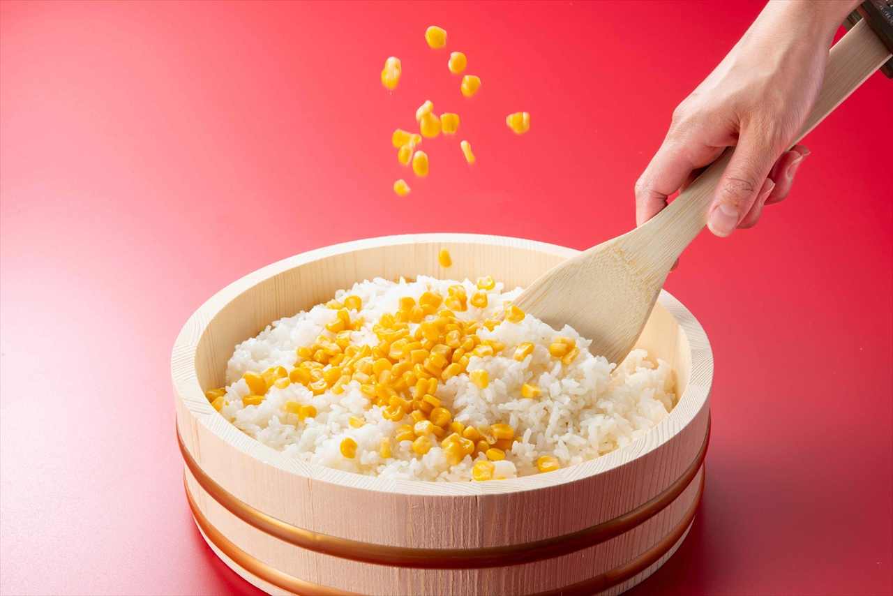 お惣菜屋さんが作るごはんの素 とうもろこしごはんの素